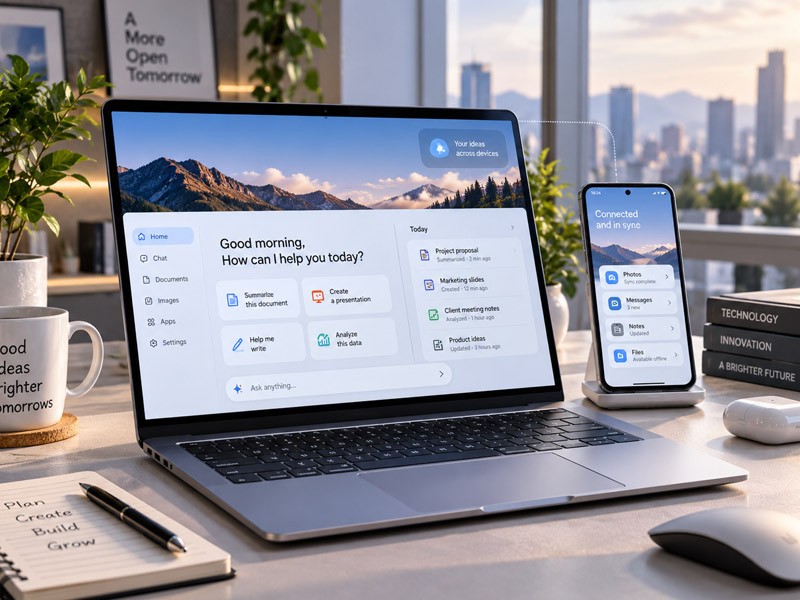 Googlebook معرفی شد؛ لپتاپ هوش مصنوعی گوگل با Gemini و Android